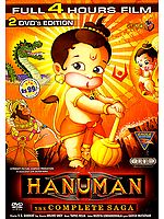 Hanuman: The Complete Saga (Animated) (Set of 2 DVDs)