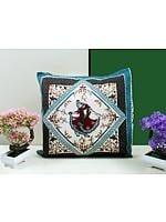 Cushion Cover from Pilkhuwa with Printed Dancing Lady