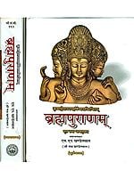 ब्रह्मपुराणम् (संस्कृत एवं हिन्दी अनुवाद): Brahma Purana (Set of 2 Volumes)