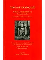 Yoga - Tarangini (A Rare Commentary on Goraksa-Sataka)