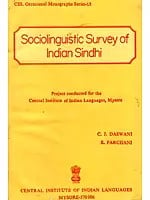 Sociolinguistic Survey of Indian Sindhi (An Old and Rare Book)