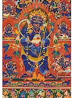 Standing Mahakala (Tibetan Buddhist)