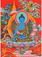 Tibetan Buddhist Deity Medicine Buddha
