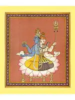 Hari-Hara (A Composite Image Vishnu and Shiva)