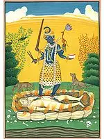 Nila Saraswati (The Blue Tara)