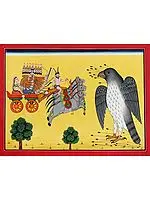 Sita Haran - Abduction of Sita by Ravana
