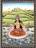 Shashtabhujadharini Devi Bhuvaneshvari