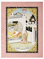 Radha-Krishna, A Brief Lovers’ Spat