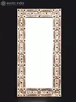 72" Huge Vintage Look Rectangular Shaped Mirror | Wall Hanging