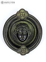 4" Greek Style Door Knocker in Brass