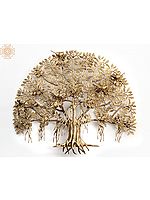 36"  Large Brass Tree of Life | Wall Hanging