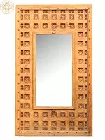 80" Designer Wooden Framed Mirror