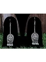 Sterling Silver Lord Ganesha Earring