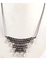 Dangling MOP Necklace