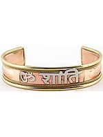 Om Shanti Bracelet | Jewelry with Hindu Symbols and Icons