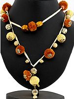 Tri-color Ethnic Necklace