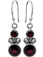 Garnet Earrings