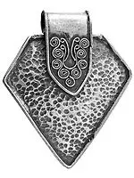 Sterling Dimple Pendant
