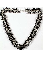 Black Onyx Bunch Necklace