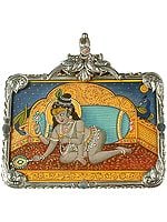 Cosmic Form of  Baby Krishna Pendant