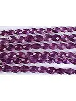 Faceted Amethyst Ovals