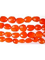 Faceted Carnelian Tumbles