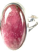 Oval Ring of Pink Tourmaline