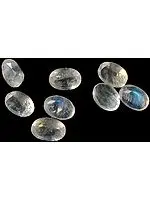 Rainbow Moonstone mm Ovals (Price Per 14 Pieces)