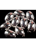 Sterling Fine Oval Beads (Price Per Piece)