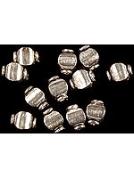 Sterling Four-Faced Beads (Price Per Four Pieces)