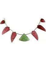 Tourmaline Carved Leaves