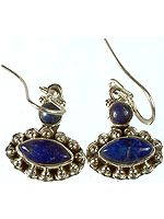 Twin Lapis Lazuli Earrings