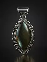Labradorite Pointed Oval