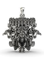 Nine Head Lord Ganesha Pendant