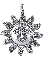 Lord Surya Pendant in Sterling Silver