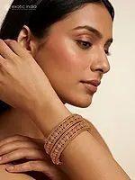 Copper Openable Pair of Bangles