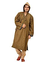 Phiran for Men from Kashmir with Hood