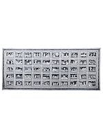 Super Large Painting - All Life Events of Mighty Lord Krishna (The Ultimate God)
