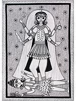 Chaturbhujadhari Devi Kali, With The Beauteous Eyes