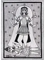 Chaturbhujadhari Devi Kali, With The Beauteous Eyes