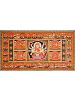 Huge Painting of Goddess Lakshmi