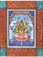 Padmasana Gajalakshmi