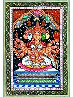 Padmasana Mahagauri