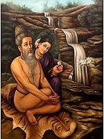 Vishwamitra and Menaka