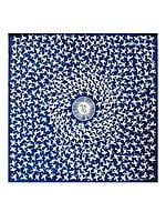 Sarvadev Warli Painting | Natural Color On Cotton Cloth | By Sanjay Balakrishna Parhad