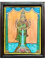 Kaveramma, River Goddess Kavery - The Kodavas Deity | Mysore Traditional Painting | With Frame