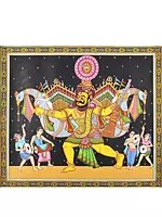 Naga | Pattachitra Painting from Odisha