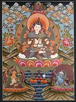 Vajrasattva (Brocadeless Thangka)