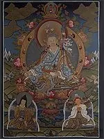 Guru Padmasambhava (Brocadeless Thangka)