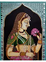 Bani Thani - Mosaic Art | Acrylic on Canvas | By Rojalee Panda